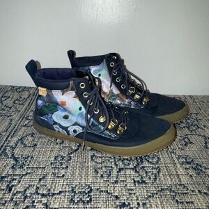 Keds x Rifle Paper Co. Scout Water-Resistant Boots, size 7